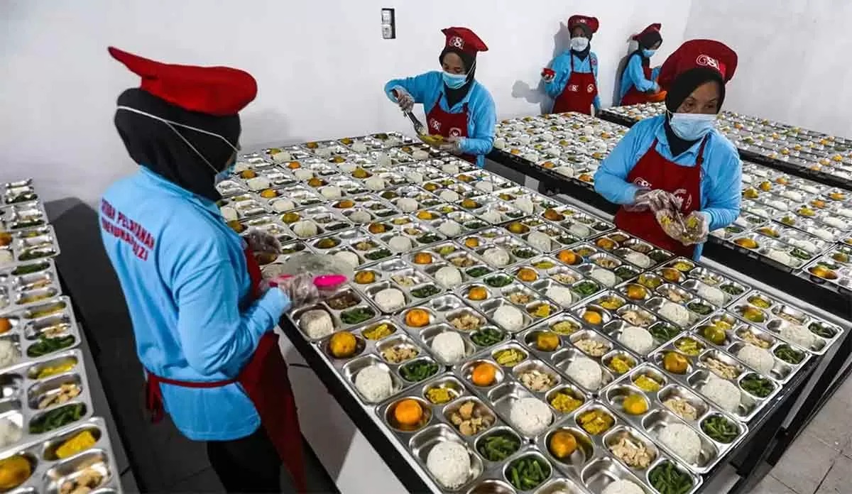 SMK Prestasi Prima Terima Program Makan Bergizi Gratis dari Pemerintah